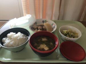 入院初日夕食